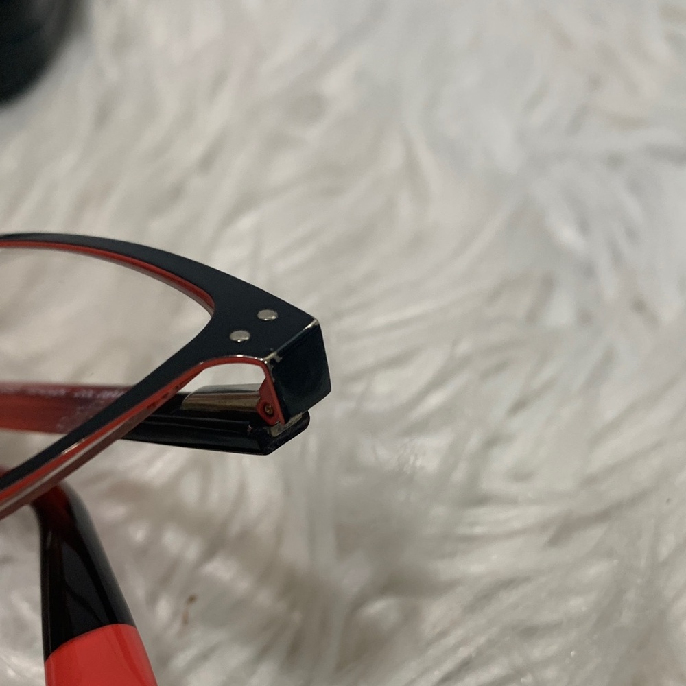FURLA Zizi Women’s Eyeglass Frame only in Red and Black - Picture 12 of 15